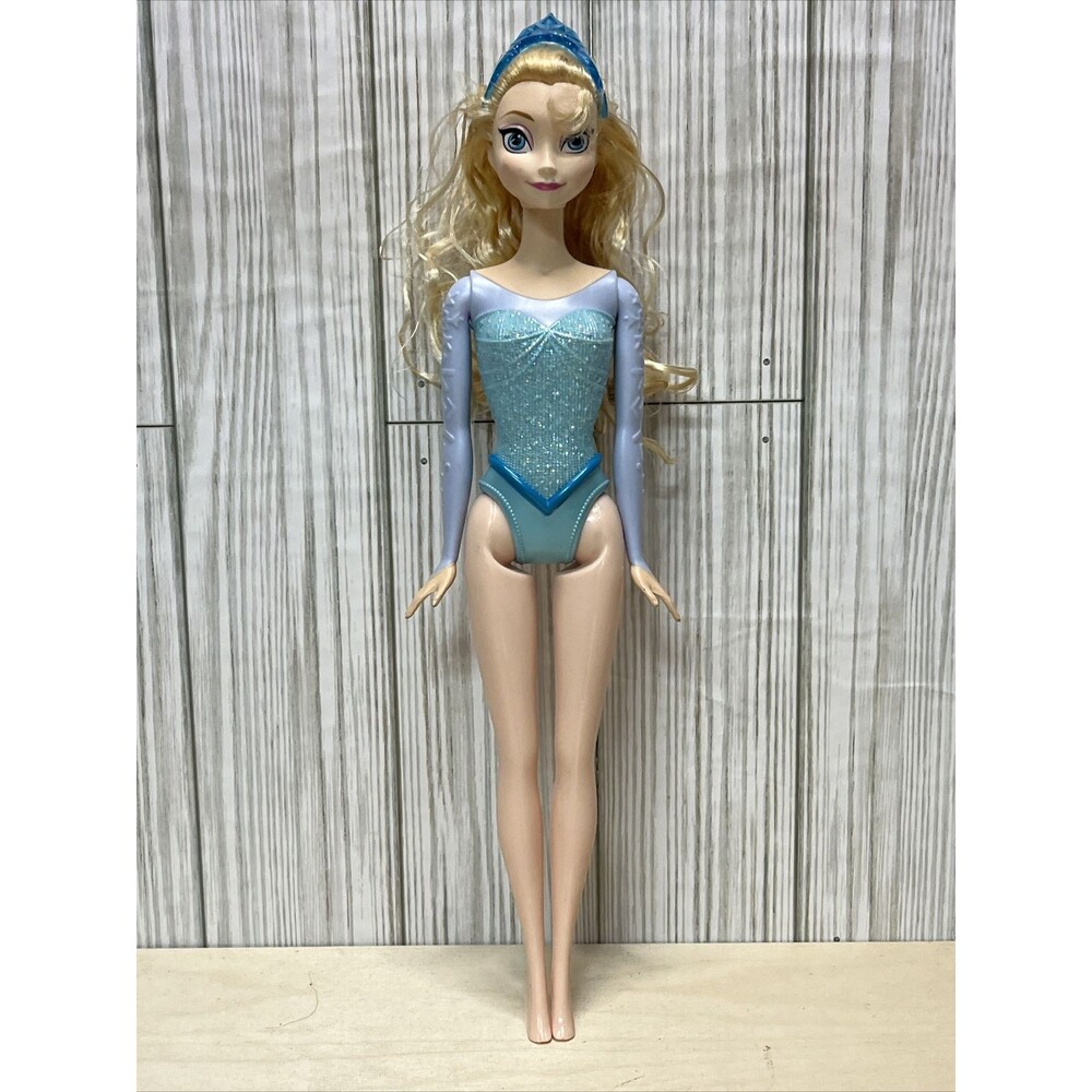 Disney Frozen Elsa W/ Ice Crown Doll 12” 2013 Mattel